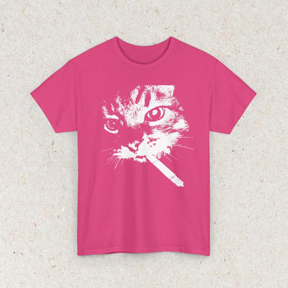 Cat Funny Meme Shirt, Funny Cat Meme T-shirt Gift for Woman Shirt Trendy Summer Clothes Ironic T-shirt Silly Stupid Cat Tee