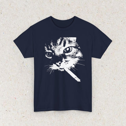 Cat Funny Meme Shirt, Funny Cat Meme T-shirt Gift for Woman Shirt Trendy Summer Clothes Ironic T-shirt Silly Stupid Cat Tee