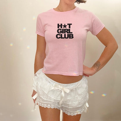 Hot Girl Club Baby Tee
