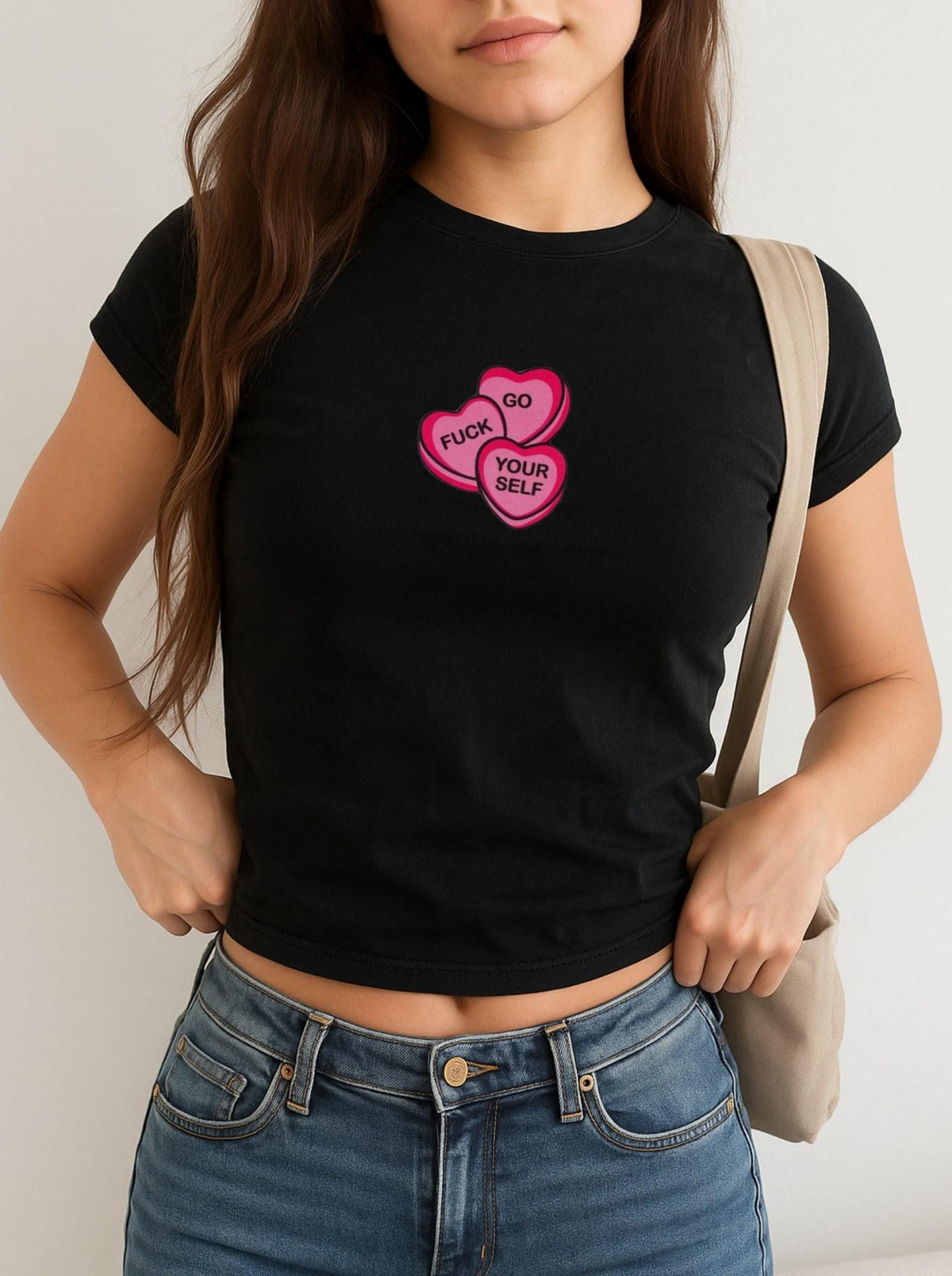 Go F Yourself Womens Baby Tee
