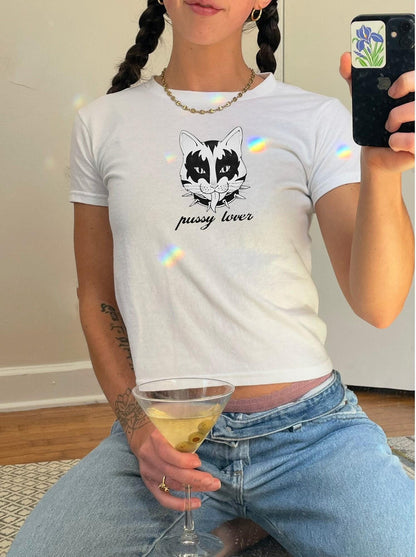 Pussy Lover Meme Baby Tee, Viral meme shirt, Adult Humor, Offensive Shirt, Funny Meme Shirt, Funny Shirts