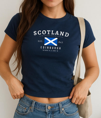 Scotland Baby Tee