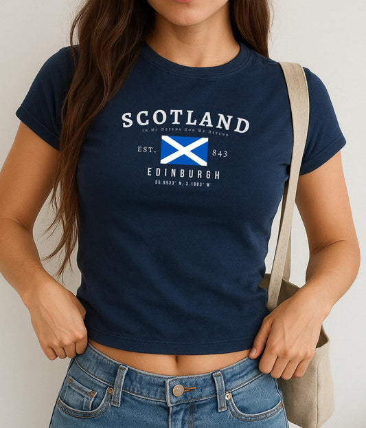 Scotland Baby Tee