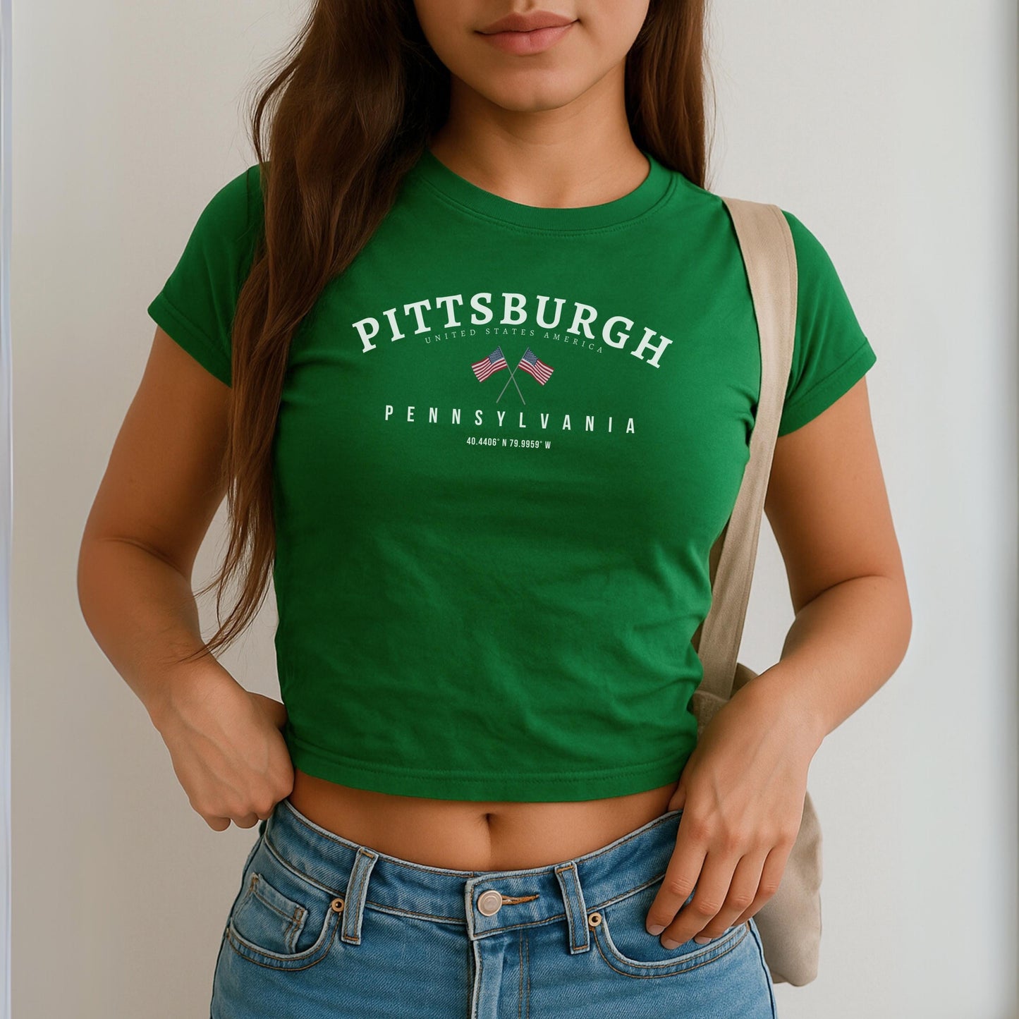 Pittsburgh Baby Tee, Pittsburgh Shirt, Pennsylvania T-Shirt, Pittsburgh Pennsylvania, Soft and Comfortable Shirt, Pennsylvania Gift