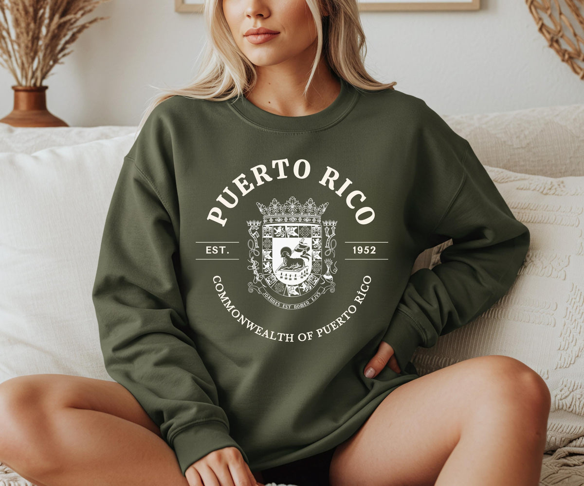 Puerto Rico Crewneck Sweatshirt