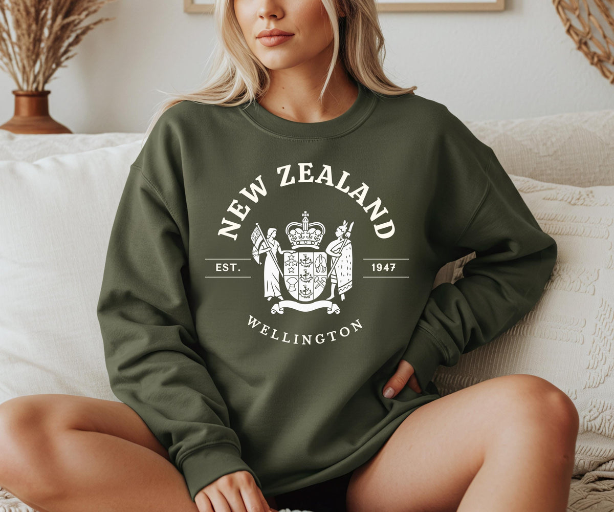 New Zealand Crewneck Sweatshirt