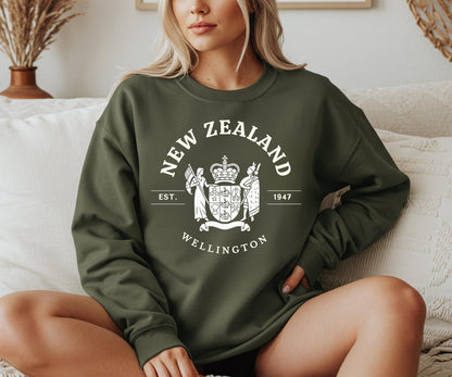 New Zealand Crewneck Sweatshirt