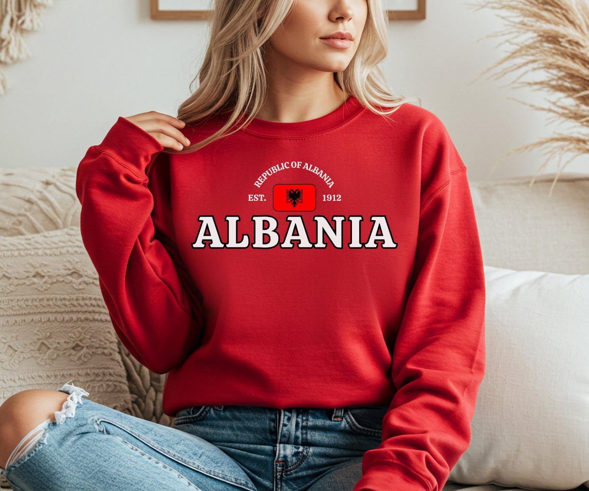 Albania Crewneck Sweatshirt