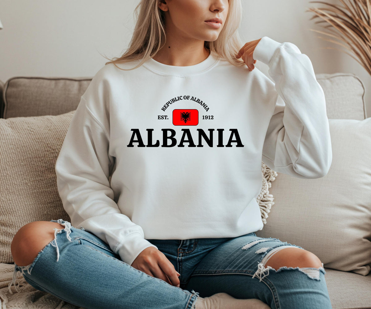 Albania Crewneck Sweatshirt