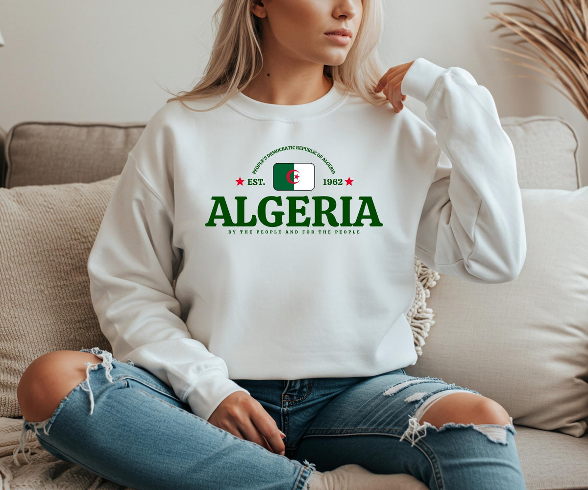 Algeria Crewneck Sweatshirt