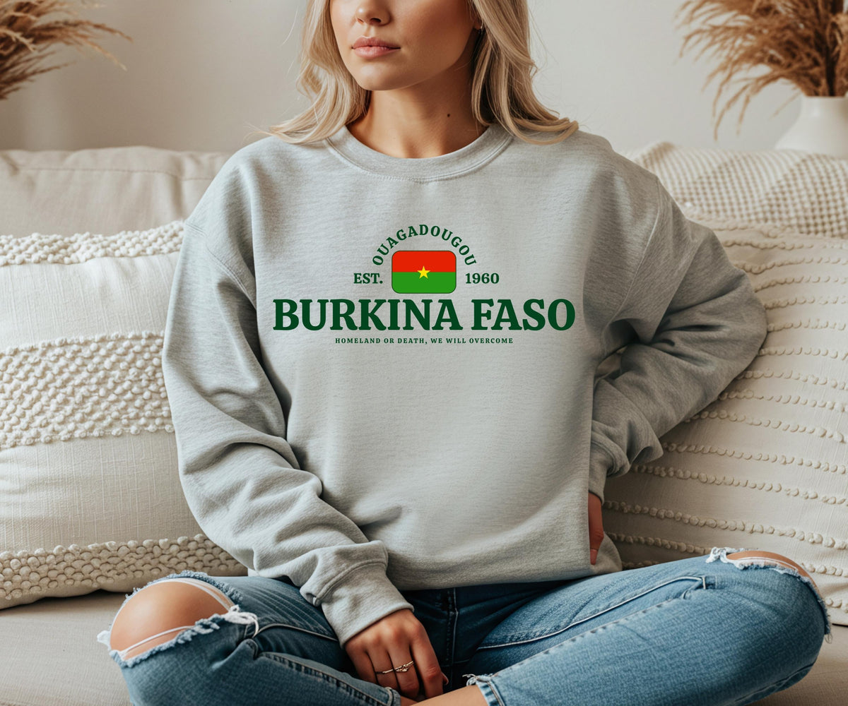 Burkina Faso Crewneck Sweatshirt
