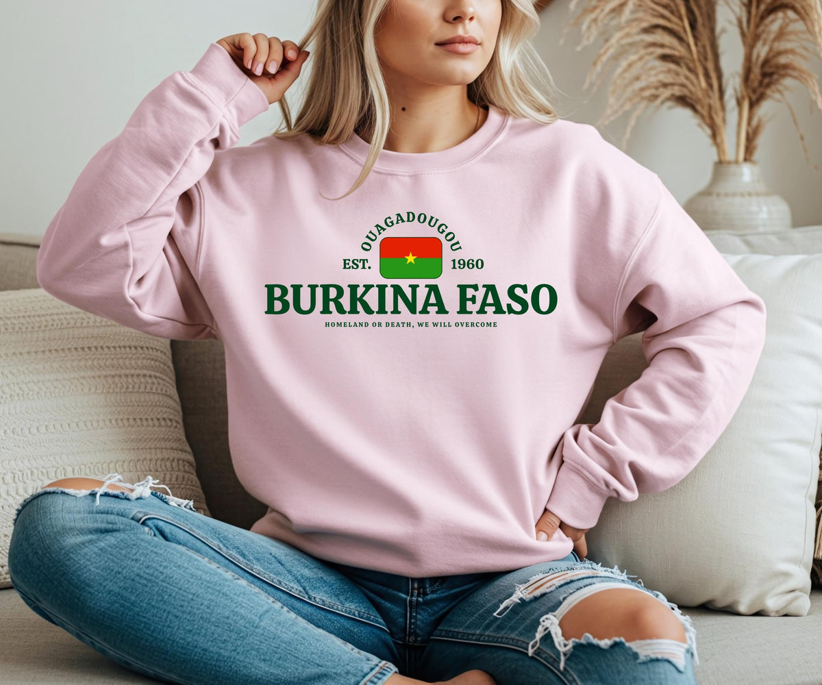 Burkina Faso Crewneck Sweatshirt