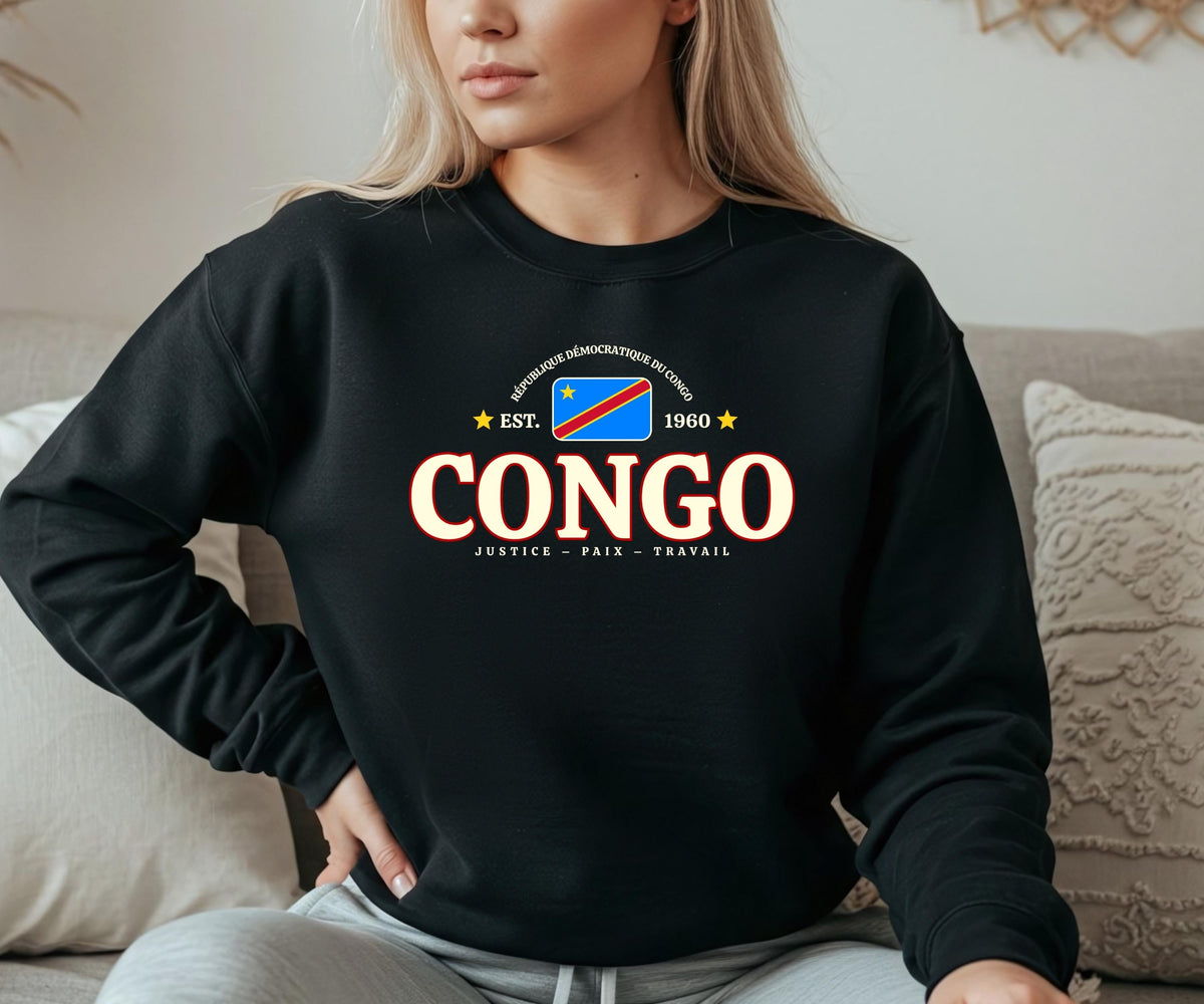 Democratic Republic of the Congo Crewneck Sweatshirt