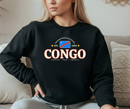Democratic Republic of the Congo Crewneck Sweatshirt