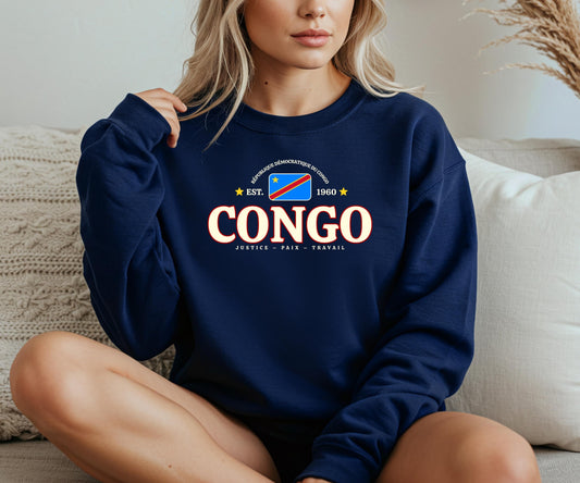 Democratic Republic of the Congo Crewneck Sweatshirt
