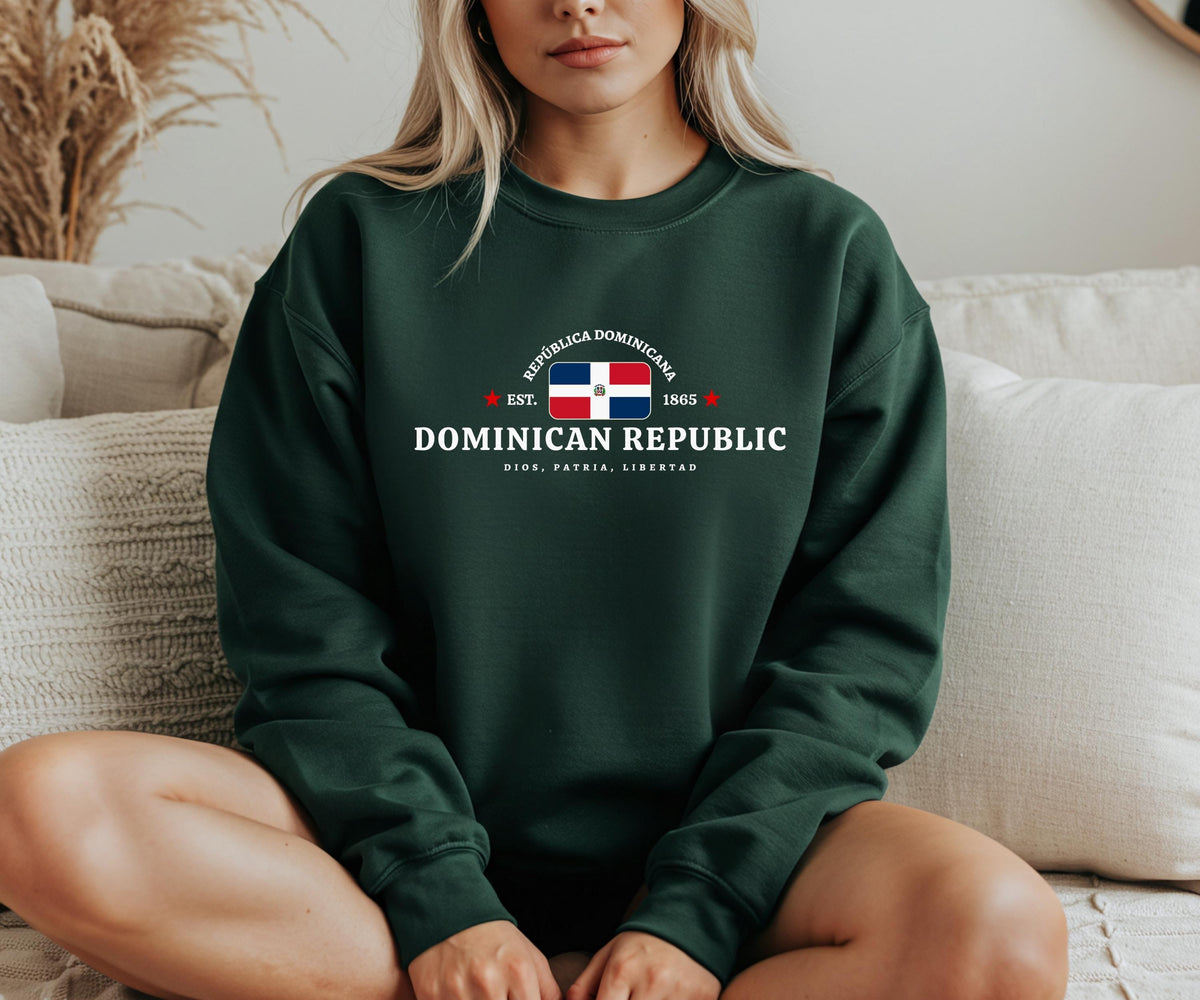 Dominican Republic Crewneck Sweatshirt