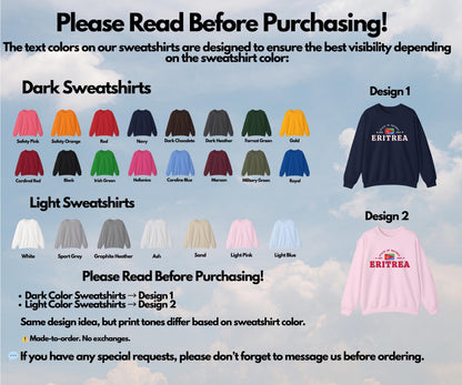 Eritrea Crewneck Sweatshirt