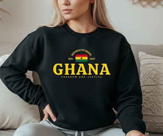 Ghana Crewneck Sweatshirt