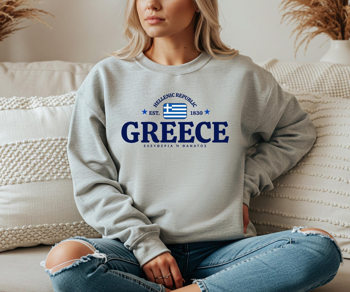 Greece Crewneck Sweatshirt