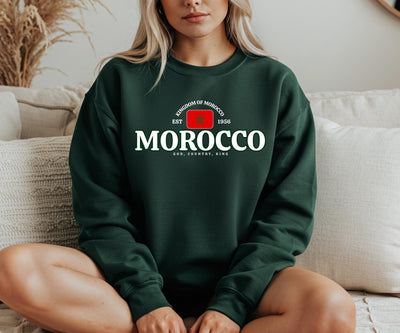 Morocco Crewneck Sweatshirt