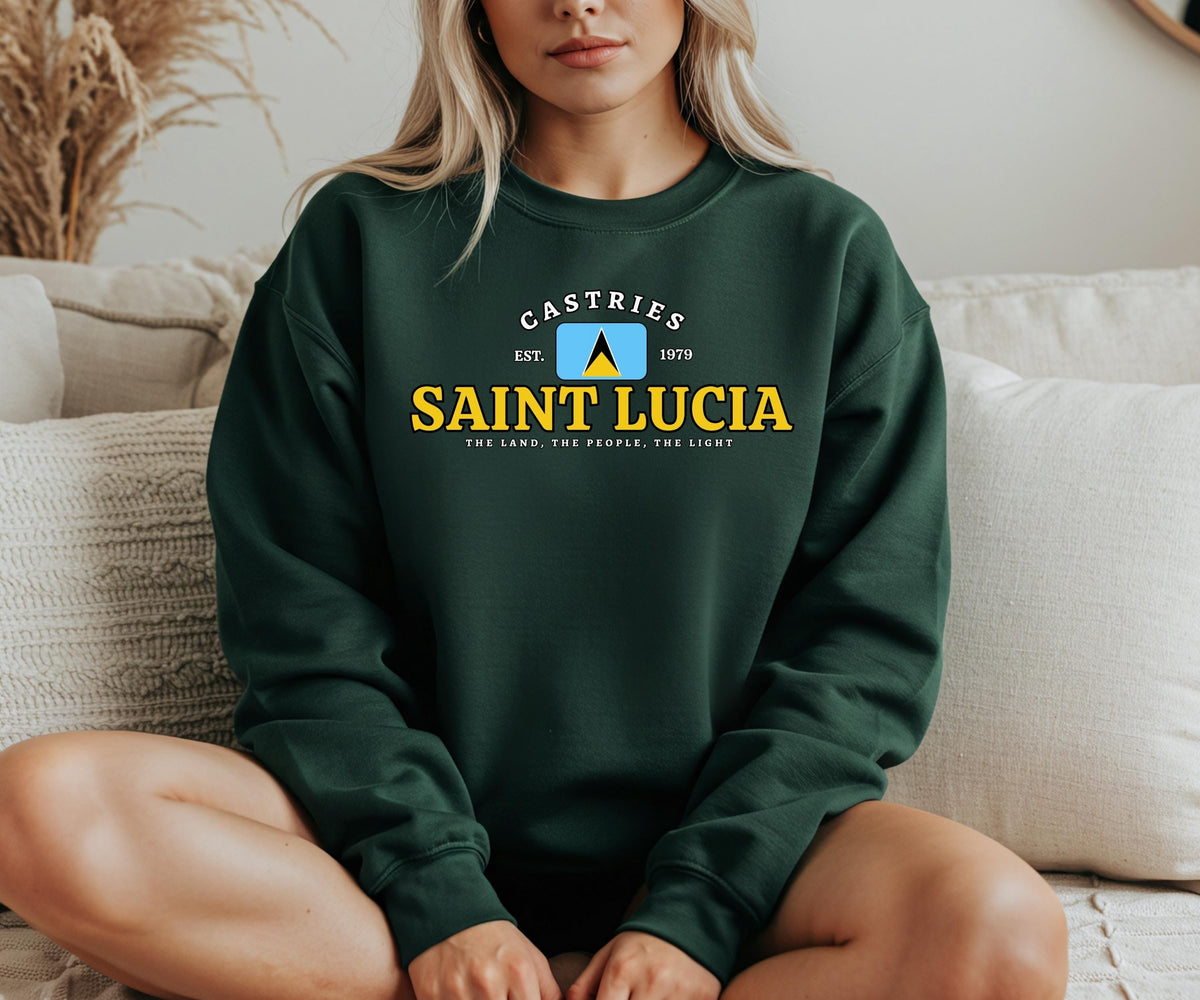 Saint Lucia Crewneck Sweatshirt