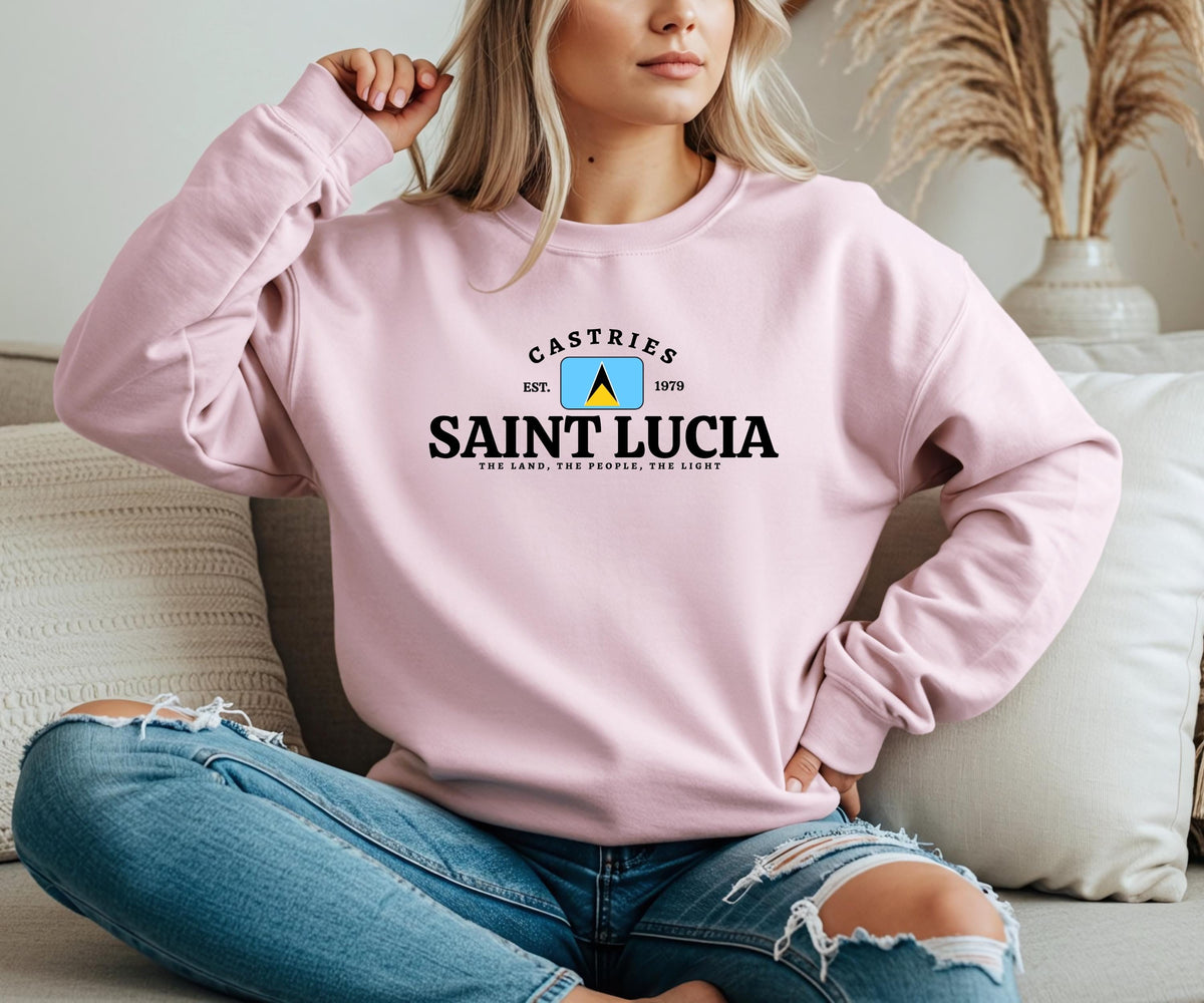 Saint Lucia Crewneck Sweatshirt