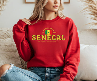 Senegal Crewneck Sweatshirt