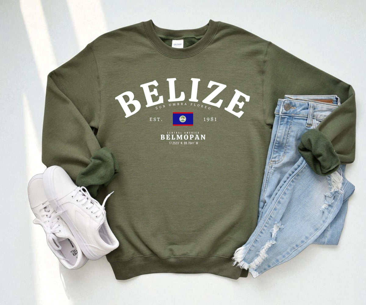 Belize Crewneck Sweatshirt