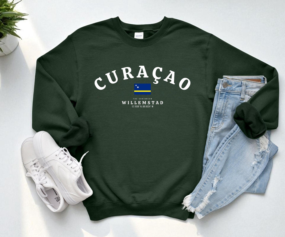 Curaçao Crewneck Sweatshirt