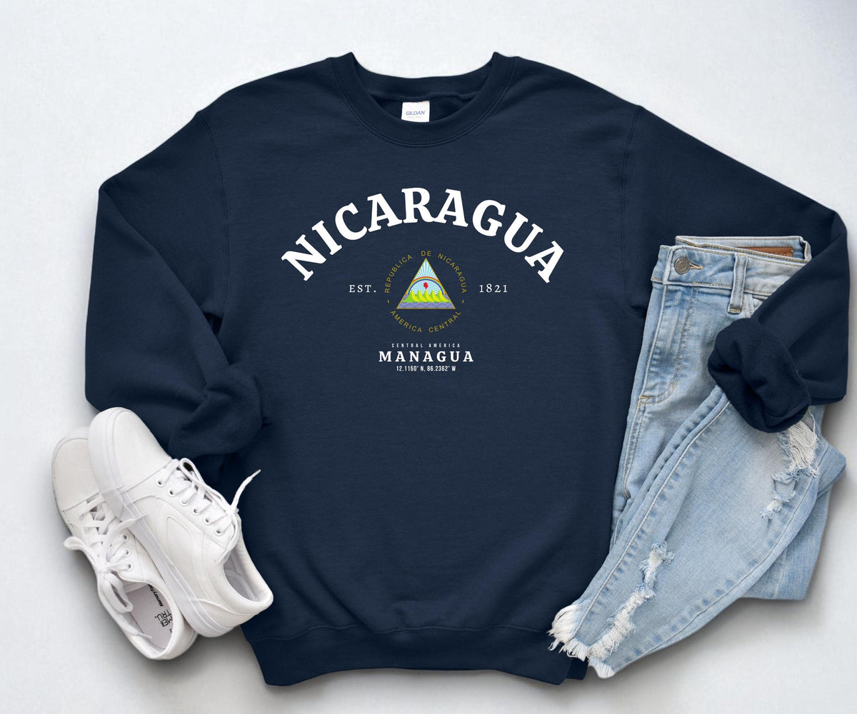 Nicaragua Crewneck Sweatshirt