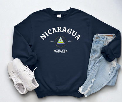 Nicaragua Crewneck Sweatshirt