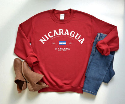 Nicaragua Crewneck Sweatshirt