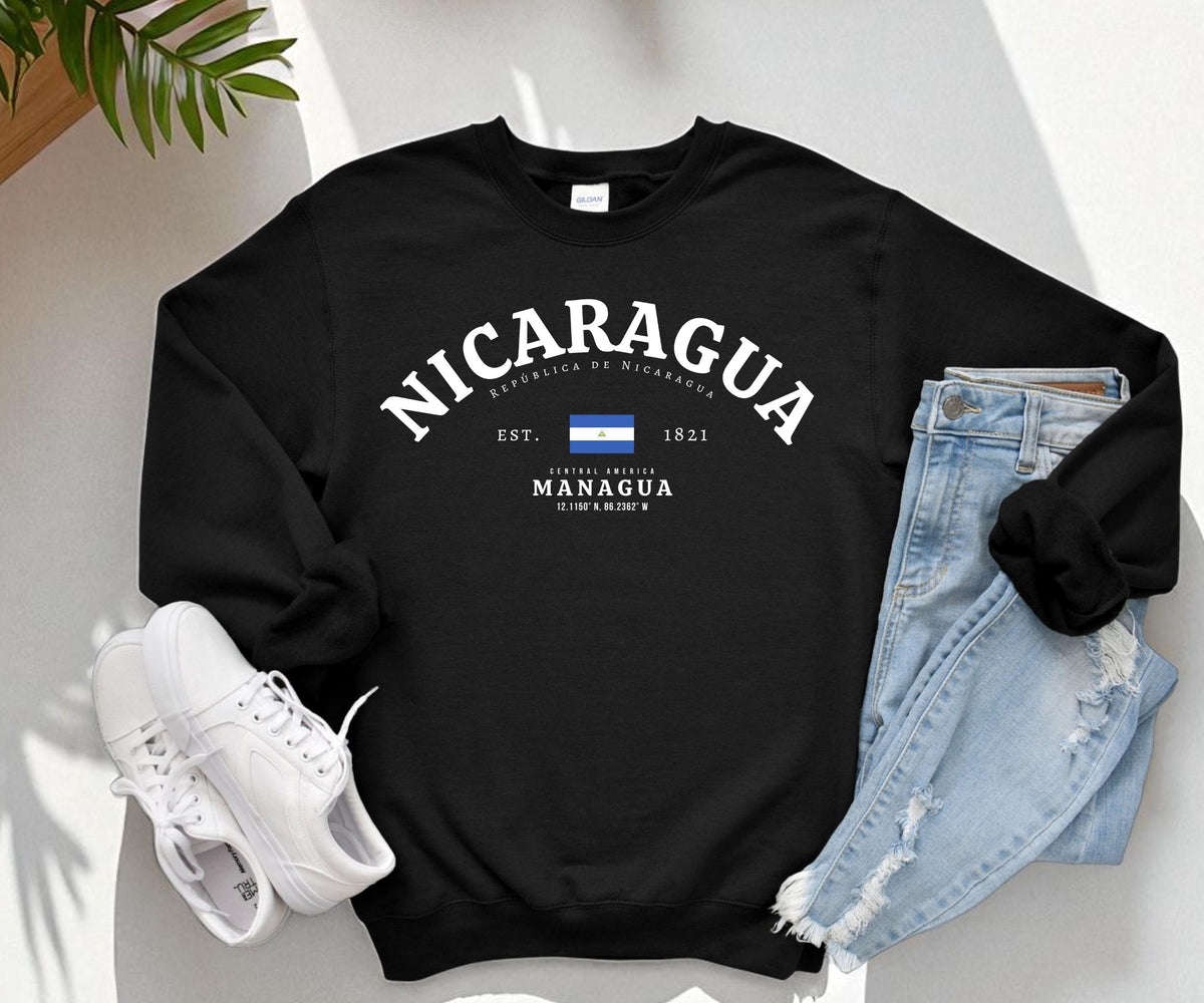 Nicaragua Crewneck Sweatshirt