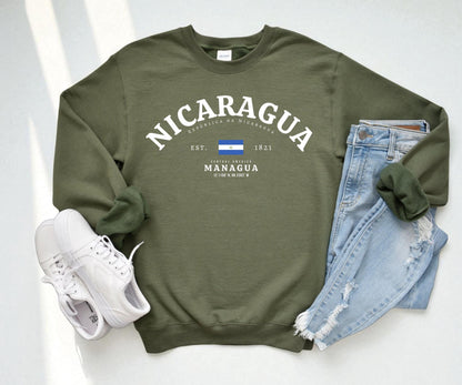 Nicaragua Crewneck Sweatshirt