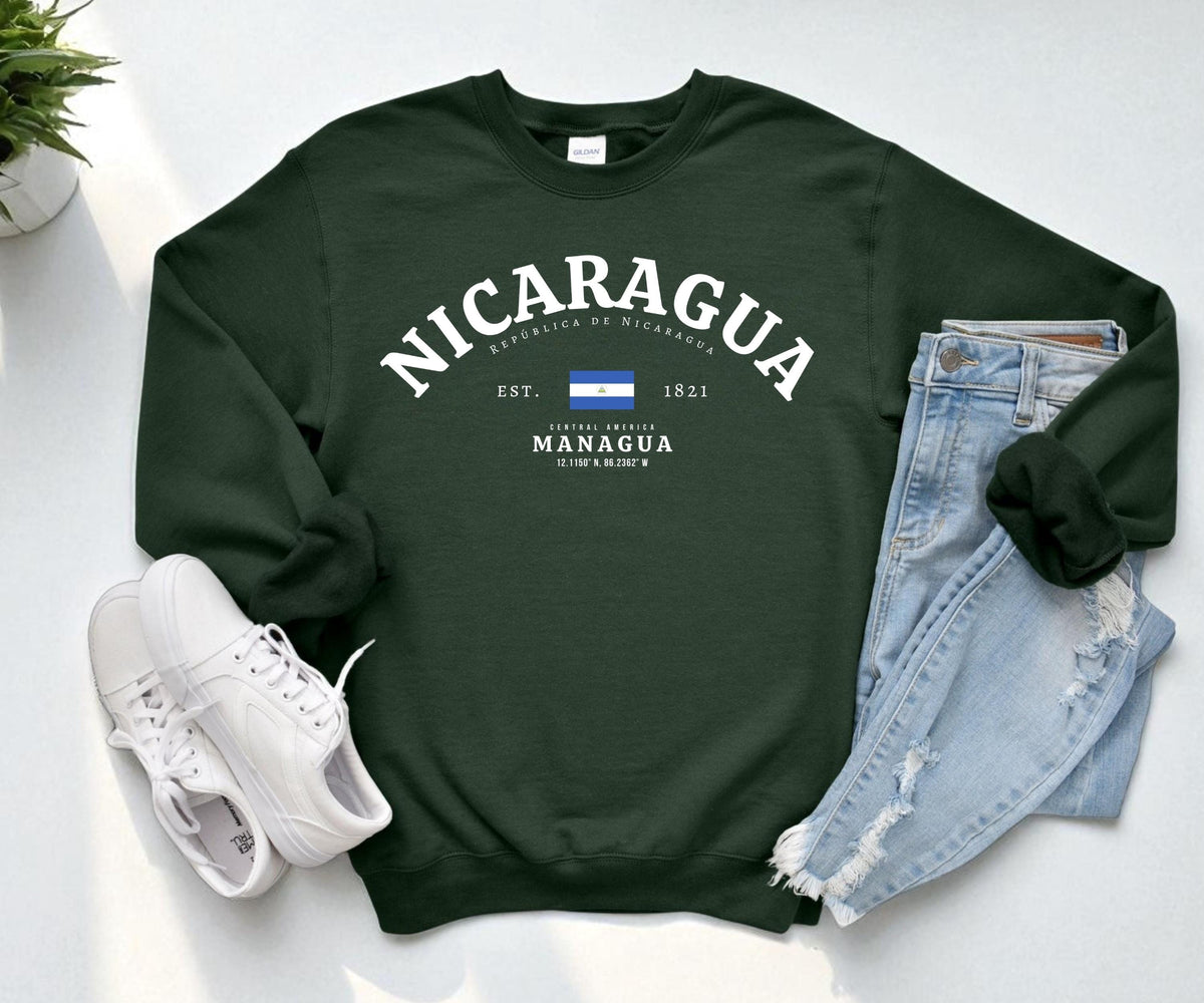 Nicaragua Crewneck Sweatshirt