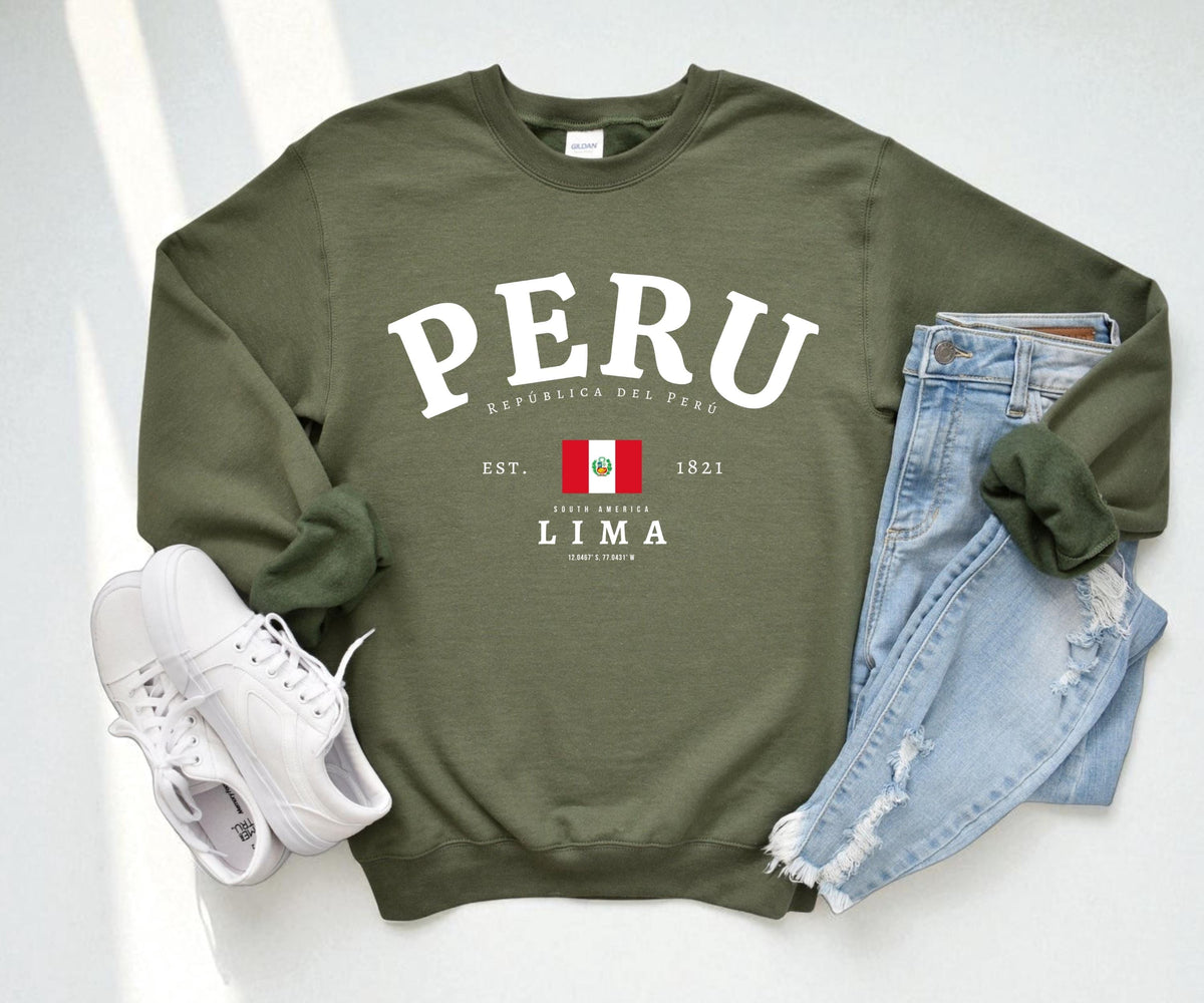 Peru Crewneck Sweatshirt