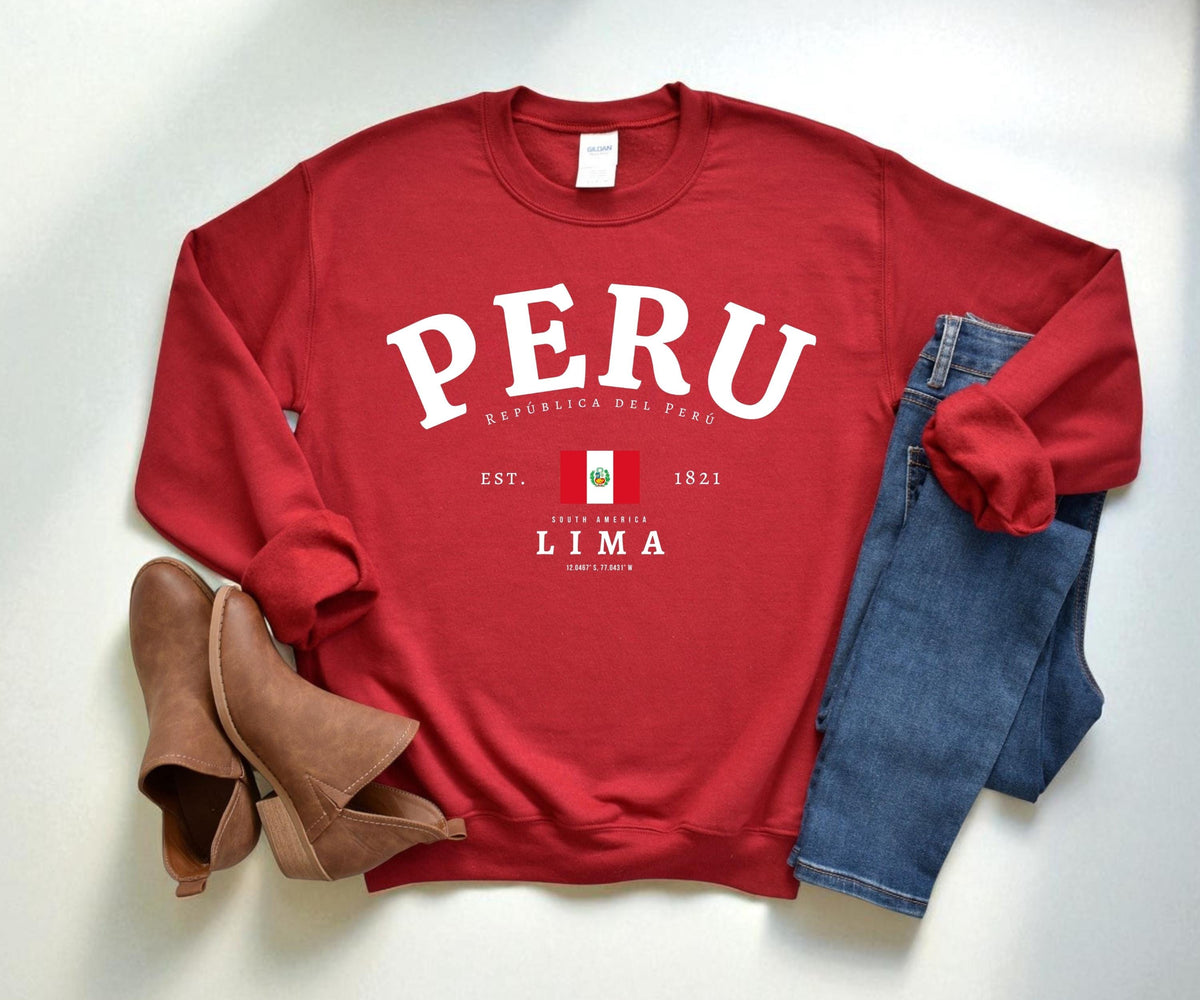 Peru Crewneck Sweatshirt