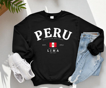 Peru Crewneck Sweatshirt