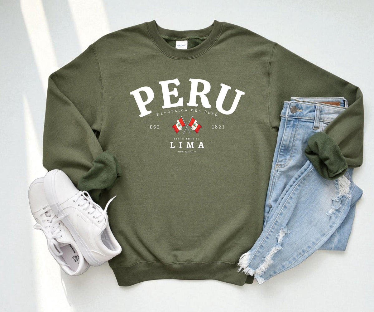 Peru Crewneck Sweatshirt