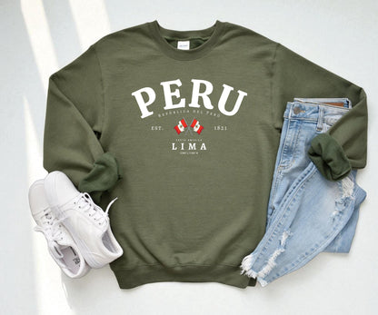Peru Crewneck Sweatshirt