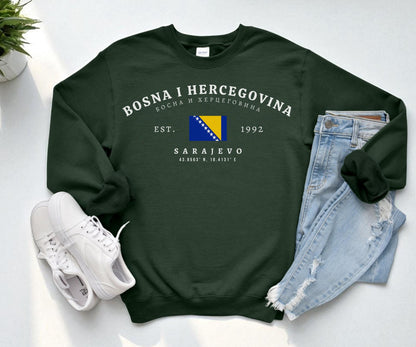 Bosnia Crewneck Sweatshirt