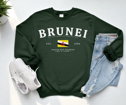 Brunei Crewneck Sweatshirt
