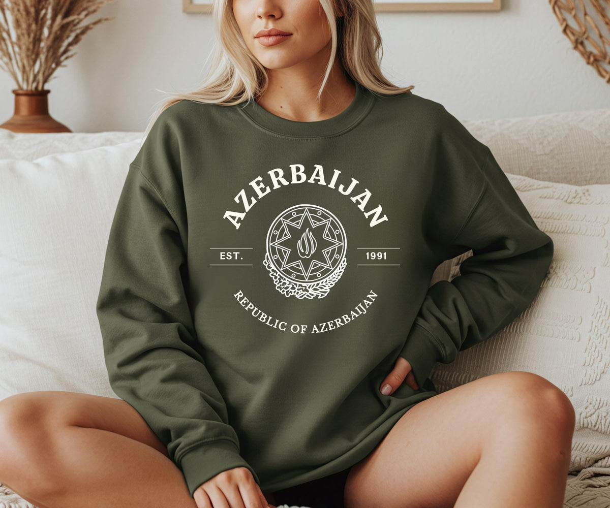 Azerbaijan Flag Sweatshirt