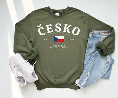 Czechia Crewneck Sweatshirt