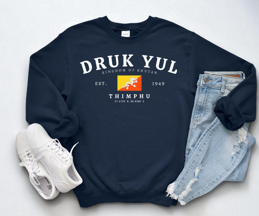 Bhutan Crewneck Sweatshirt