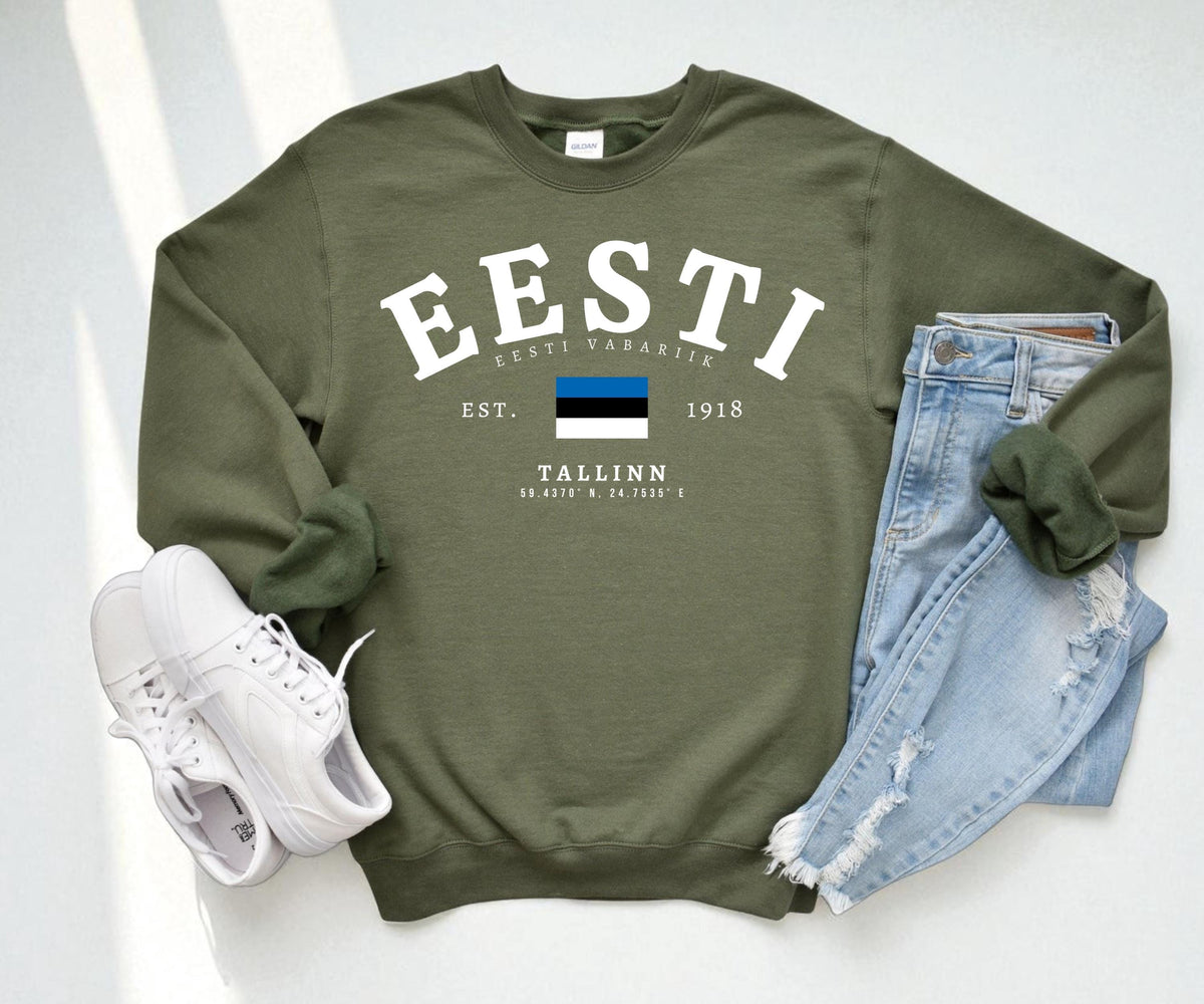 Estonia Crewneck Sweatshirt