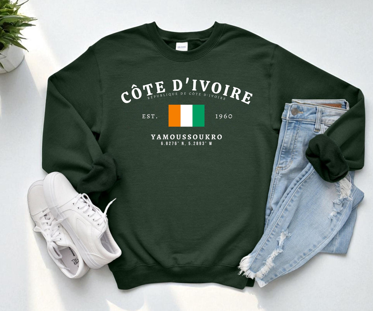 Ivory Coast Crewneck Sweatshirt