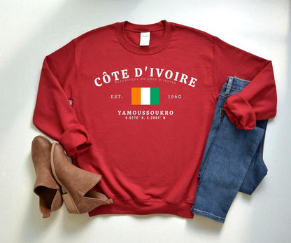 Ivory Coast Crewneck Sweatshirt