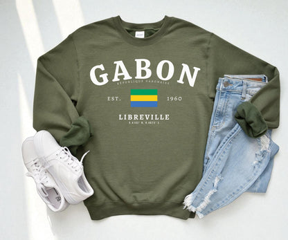 Gabon Crewneck Sweatshirt