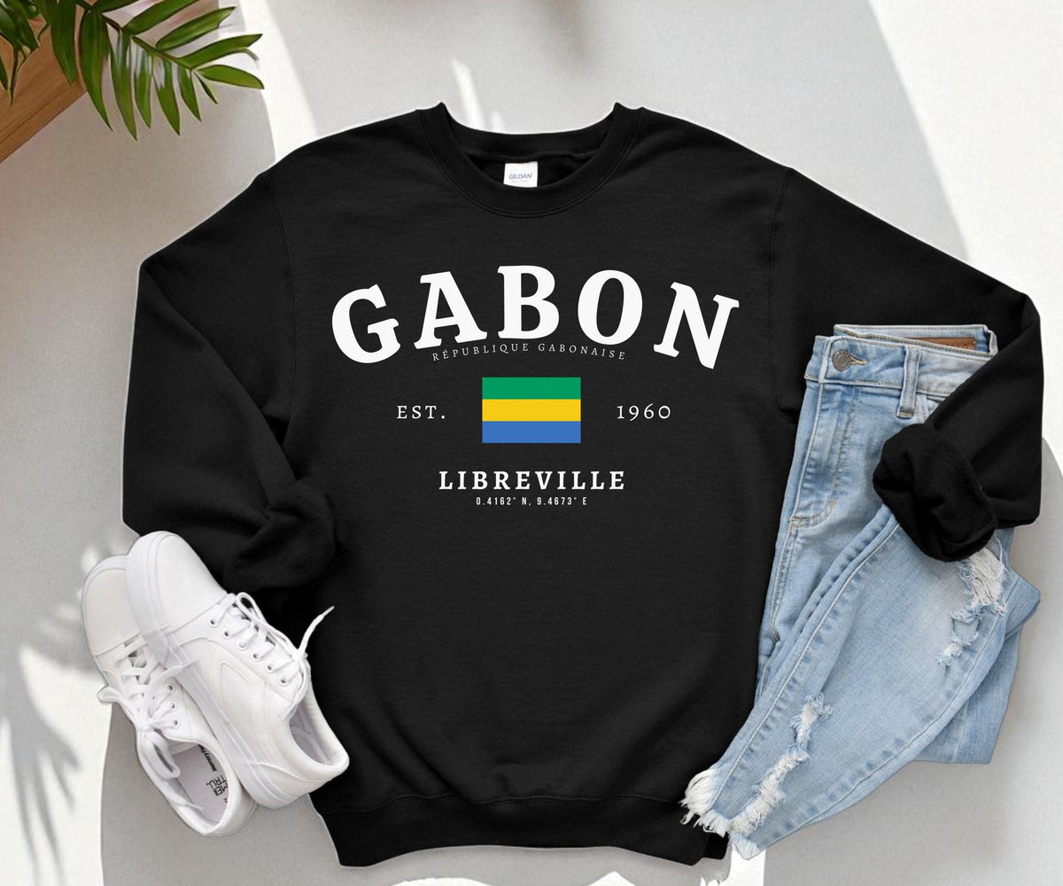 Gabon Crewneck Sweatshirt